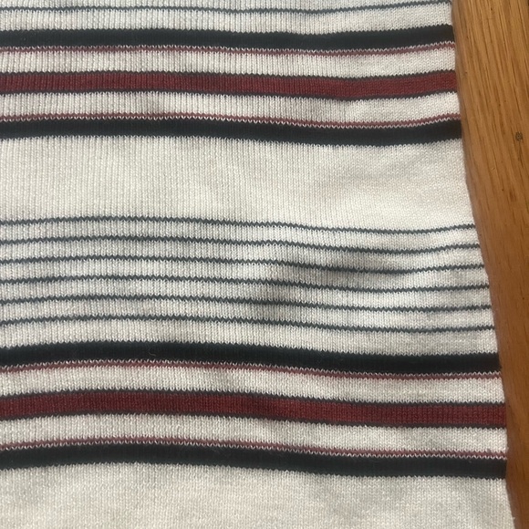 Striped Frame Denim Crewneck Sweater - Picture 3 of 7
